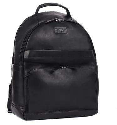 Produktbild von Benthill Rucksack Echt Leder - Kurierrucksack Fahrradrucksack Trekkingrucksack - Damen Herren Rucksack - Lederrucksack
