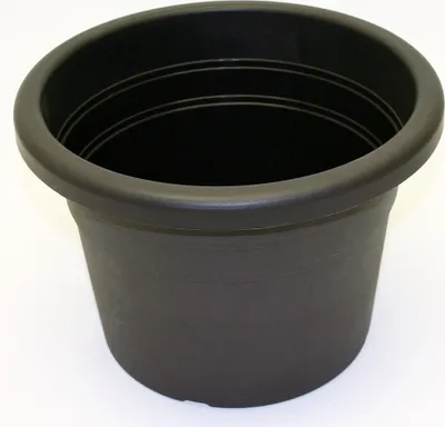 Produktbild von Schulz 818400 Pflanztopf Cilindro d= 30 cm anthrazit Kunststoff
