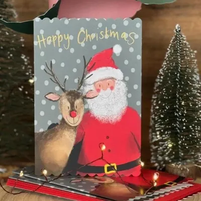 Immagine prodotto di Karnet "Il Natale di Babbo Natale e delle renne" - Alex Clark