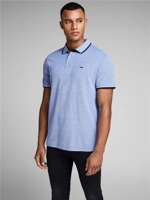Immagine prodotto di jack and jones polo uomo jack and jones 12136668 paulos bright cobalt