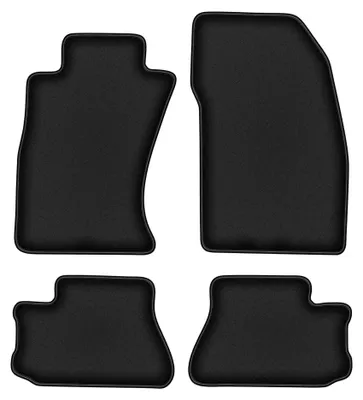 Productafbeelding van Velours automatten voor Mitsubishi 3000GT 1994-2001 (coupé) – 4-delig, zwart, op maat – Wielganizator DURBAN