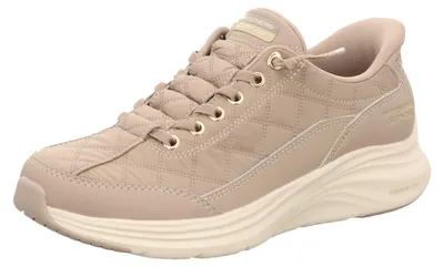 Produktbild von Skechers Damen-Sneaker-Slipper SLIP-INS CONTOUR FOAM - COZY Taupe-Beige, Farbe:beige/schlamm, EU Größe:35