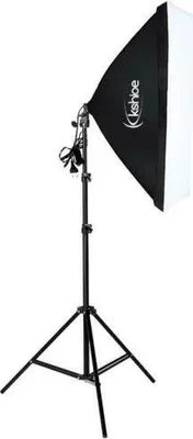 Produktbild von FCH Fotostudio Dauerlicht Softbox Set, Hintergrund Stützsystem,Professionelles Studiosets inkl. Reflektor für Anfänger, Porträts, Produktfotografie