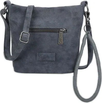 Image de Fritzi aus Preußen sac à épaule bandoulière Rub Iggi06 Cross Bag Denim bleu marine