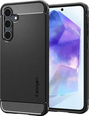 Obrázok produktu pre Spigen ACS07500, Ochranný obal, Samsung, Galaxy A55, 16,3 cm (6.4"), Čierna