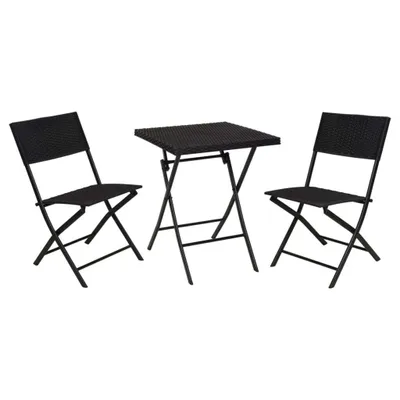 Obrázok produktu pre ProGarden 3-dielny záhradný set Rattan Look