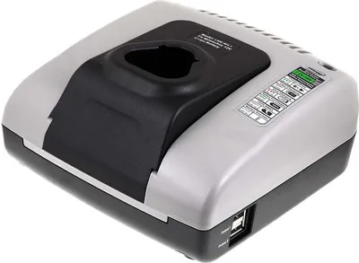Produktbild von Powery Akku-Ladegerät mit USB für Milwaukee Typ 48-11-2402