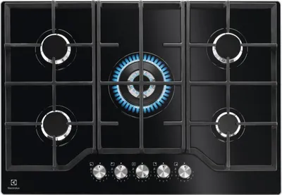 Immagine prodotto di Electrolux KGG75362K Nero Incasso 74 cm Gas 5 zona(e)