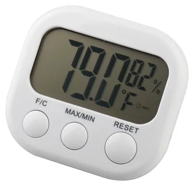 Productafbeelding van Digitale binnenthermometer met LCD-display, °C/°F, compact ontwerp