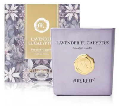 Productafbeelding van Geurkaars Lavendel Eucalyptus, 460g, brandduur tot 94 uur
