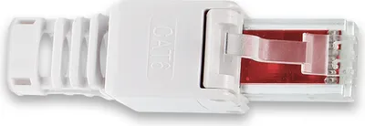 Produktbild von Netzwerkstecker 1x Cat6 Netzwerk Stecker werkzeuglos Cat7 Cat5 LAN Kabel RJ45