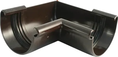 Produktbild von Marley Innenecke Kunststoff halbrund 90° Schokoladenbraun RAL 8017 NW 150 mm