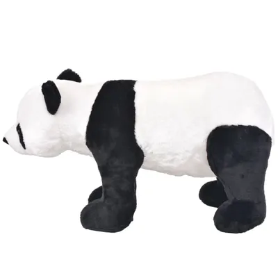 Obrázek produktu pro vidaXL Plyšové zvíře Panda stojící plyšová černobílá XXL