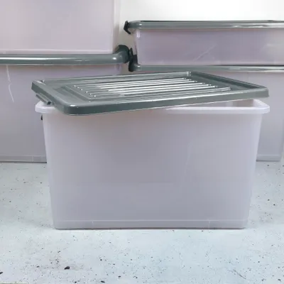 Image de Boite De Rangement Plastique 75l
