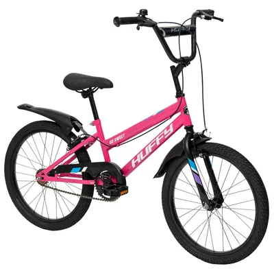Kinderfahrrad 20 Zoll, Rosa, Stahlrahmen, für 5-9 Jahre