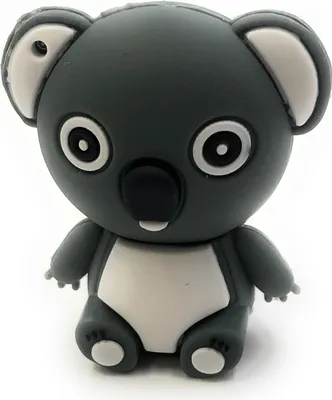 Produktbild von Onwomania Koala Bär niedliches Tier Grau Funny USB Stick 64 GB USB 2.0