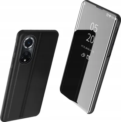 Image de Clear View Case Huawei Nova 9 Case with Flap Noir