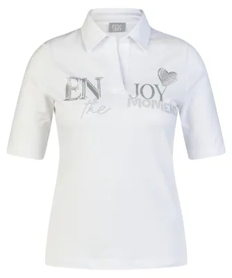 Produktbild von RABE Damen T-Shirt Kurzarm Weiss Größe 40