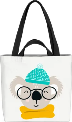 Produktbild von VOID Koala Cartoon Tierkinder Tasche 33x33x14cm,15l Einkaufs-Beutel Shopper Einkaufs-Tasche Bag
