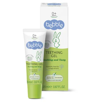 Obrázek produktu pro Dětský gel na prořezávající se zoubky Bebble 20 ml