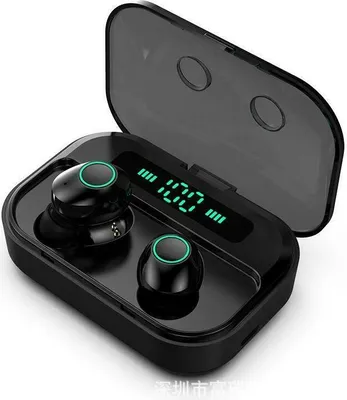 Obrázek produktu pro Bezdrátová sluchátka Bluetooth 5.0 TWS Mini Headphones Stereo Headset černá