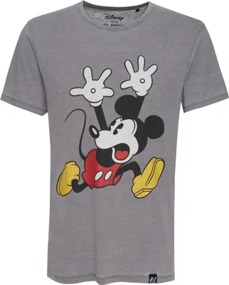 Produktbild von Recovered T-Shirt Disney Mickey Mouse Panic im zeitlosen Design Hellgrau L