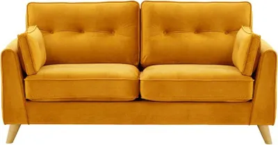 Produktbild von SLF24 - 2,5-Sitzer Sofa Magnus - Senf - Velluto 8