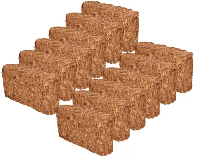 Produktbild von KOTARBAU® Natürlich & Torffrei Kokoserde für Pflanzen und Terrarium 12 x 500 g - 60 Liter Blumenerde aus Kokosfaser