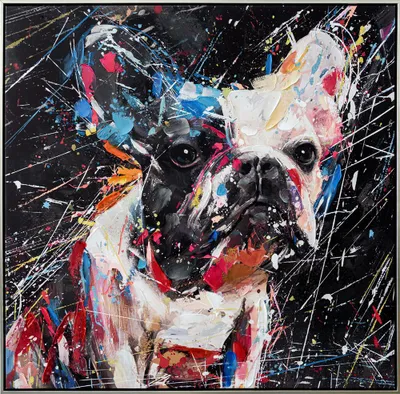 Produktbild von ArtUniverse Leinwandbild Love Me 82,5 x 82,5 cm
