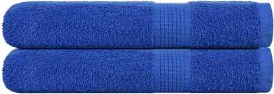 Imagen del producto de Toallas FROGN, 2 unidades, color azul, 100x200 cm, 360 g/m²
