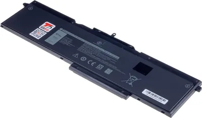 Image de Batterie T6 Power pour Dell Precision 15 3551, Li-Poly, 11,4 V, 8500 mAh (97 Wh), noir