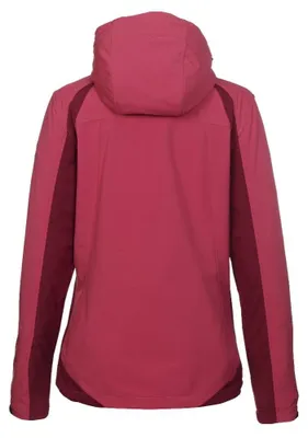 Produktbild von Softshelljacke Damen Tessia Colourblock mit 8.000mm Wassersäule, Farbe:Rosa, Größe:40