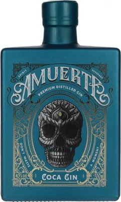 Image de Amuerte COCA GIN - Green Edition 43% Vol. 0,7l