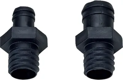 Produktbild von Nuova Rade Lüftungsanschluss Für Schlauch 16 Mm Schwarz  Schwarz One Size