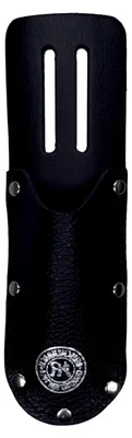 Produktbild von Schwarze Ledermessertasche