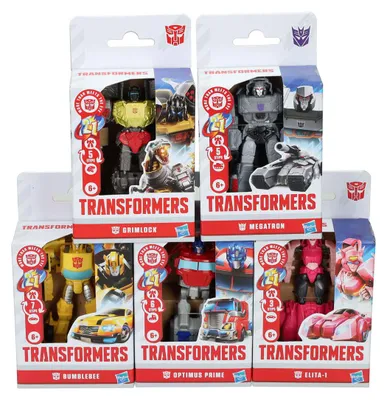 Image de Figurine Transformer de Hasbro – se transforme de robot en véhicule