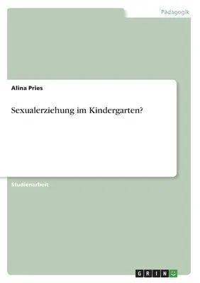 Produktbild von Sexualerziehung im Kindergarten?