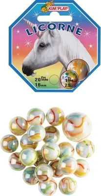 Image de KIM'PLAY 20 + 1 boule licorne