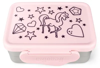 Productafbeelding van ergobag roestvrijstalen lunchboxen, roze
