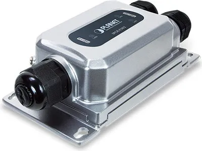 Produktbild von PLANET Industrial 1Port 802.3bt PoE++ zu 2Port 802.3at GE