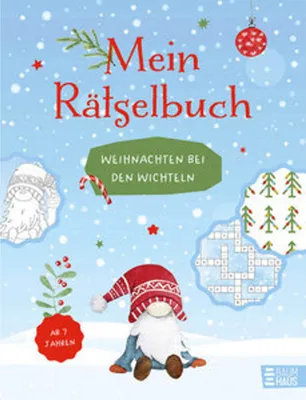 Obrázek produktu pro Mein Rätselbuch - Weihnachten bei den Wichteln