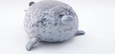 Produktbild von Seals Mainstream , Japan Osaka graue und weiße Robben Puppe Plüschtier (grau 60CM)