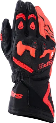Image de Gants de moto Alpinestars SP-9, noir/rouge, taille M