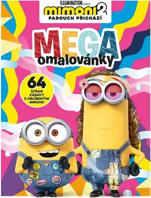 Obrázek produktu pro Mimoni 2 Mega omalovánky