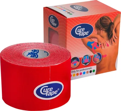 Produktbild von Curetape Classic 5 m x 5 cm Farbe: rot | Stück (1 Stück)