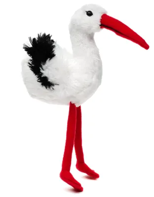 Produktbild von Uni-Toys - Storch Plushie - 19 cm (Höhe) - Plüsch Vogel - Plüschtier, Kuscheltier