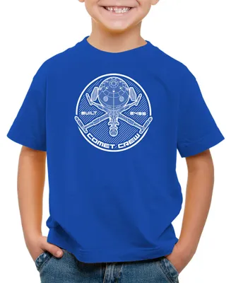 Produktbild von style3 Comet Crew Kinder T-Shirt future anime raumschiff captain