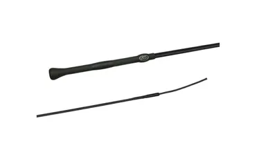 Image de Cravache de dressage Fleck EVO-Grip Nylon noir, Taille:120 cm