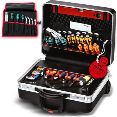 Werkzeugkoffer Roll neo CP-7, 36 L, X-ABS, Alu-Rahmen, schwarz