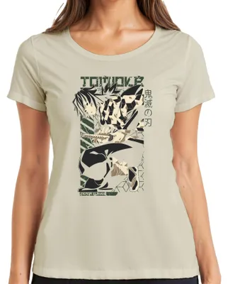 Produktbild von Giyu Tomioka Kimetsu no Yaiba Demon Slayer Anime Geschenk Damen T-Shirt, Natur, S